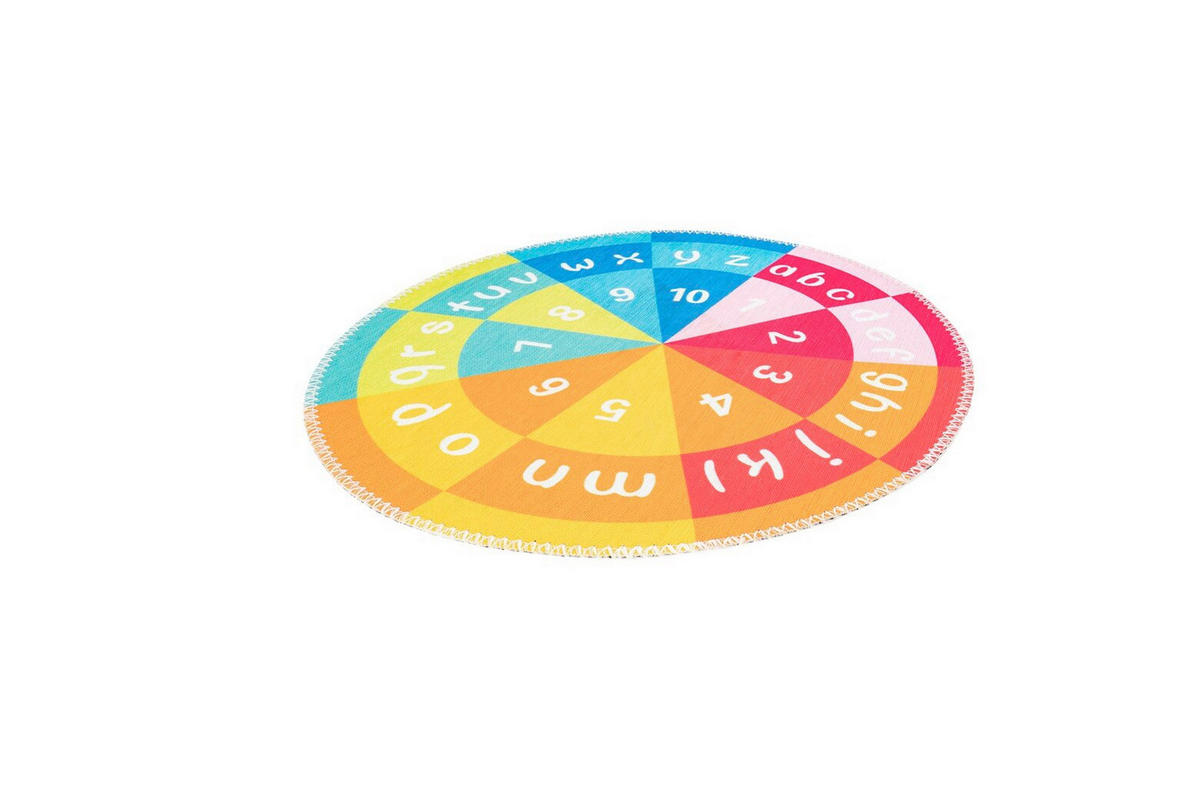 Covor Pentru Copii - multicolor, Basics, textil (160/160cm) - Kayoom