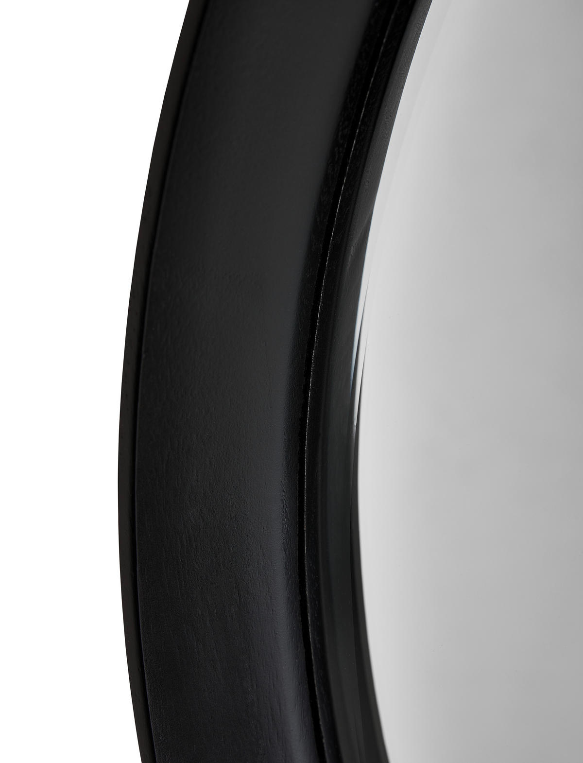 ZIDNO OGLEDALO  73/73/5,6 cm     - crna, Lajfstajl, staklo/drvo (73/73/5,6cm) - Xora