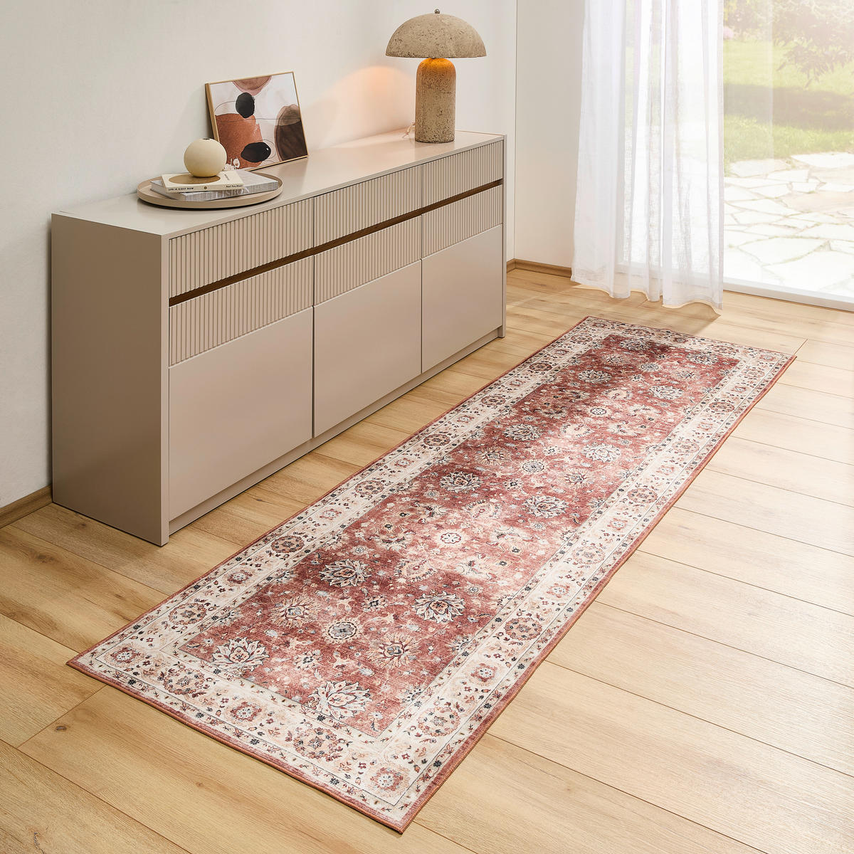 LÄUFER 80/250 cm  in Terracotta  - Terracotta, Trend, Textil (80/250cm) - Novel