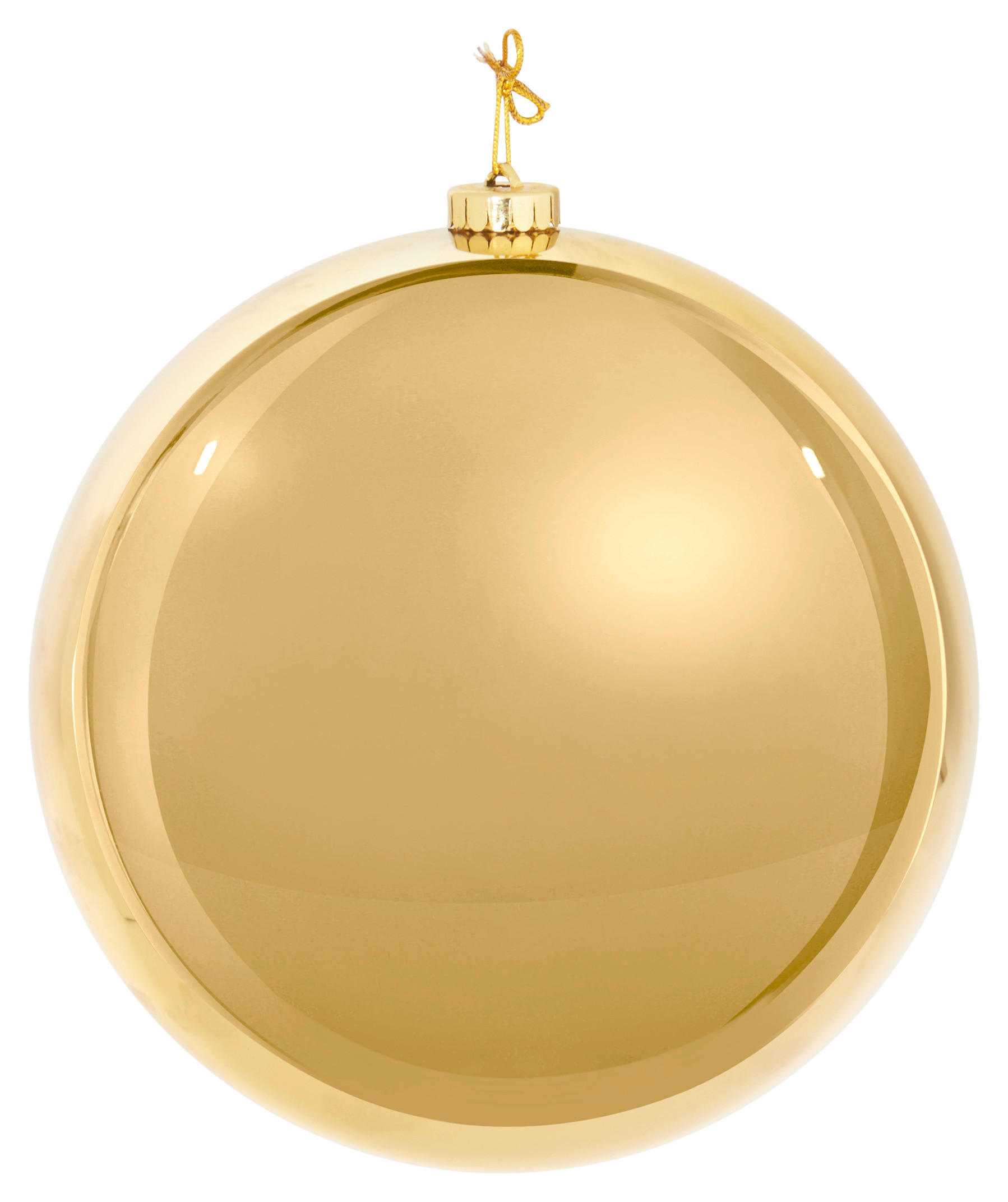 DEKOKUGEL - Goldfarben, Basics, Kunststoff (20cm)