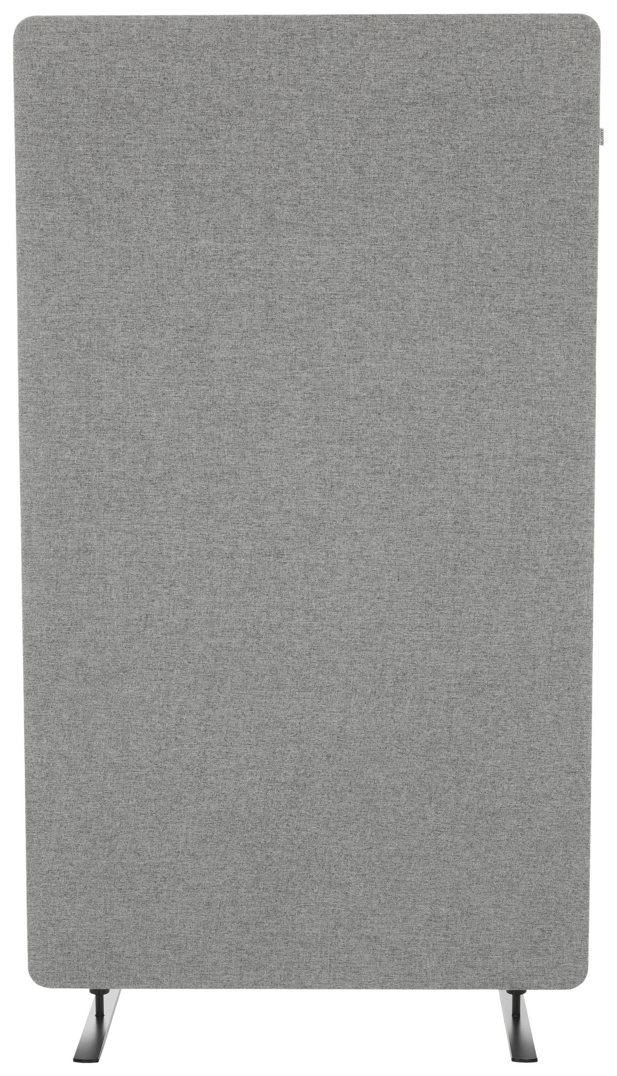 TRENNWAND Textil, Metall, Kunststoff Hellgrau  - Hellgrau, Basics, Kunststoff/Textil (80/142/35cm) - MID.YOU