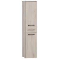 HOCHSCHRANK 32,7/159,1/35,3 cm  - Sandfarben/Anthrazit, MODERN, Holzwerkstoff/Metall (32,7/159,1/35,3cm) - Stylife