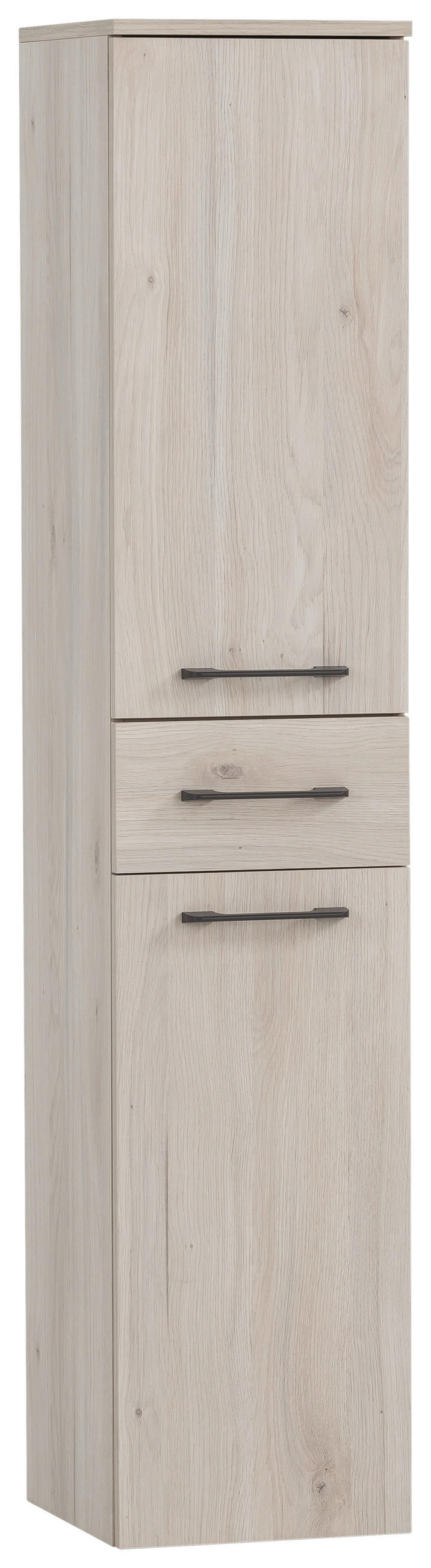 HOCHSCHRANK 32,7/159,1/35,3 cm  - Sandfarben/Anthrazit, MODERN, Holzwerkstoff/Metall (32,7/159,1/35,3cm) - Stylife