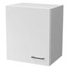 KÜCHENOBERSCHRANK 50/54/32 cm  in Weiß  - Alufarben/Weiß, KONVENTIONELL, Holzwerkstoff/Kunststoff (50/54/32cm) - FlexWell