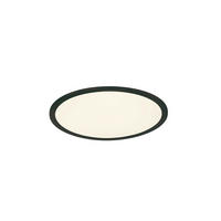 LED-DECKENLEUCHTE 45/4,2 cm   - Schwarz/Weiß, Design, Kunststoff/Metall (45/4,2cm) - Trio Leuchten