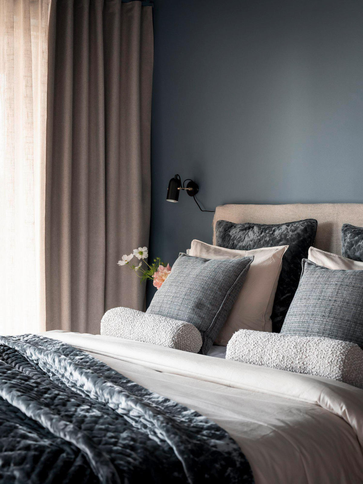 TAGESDECKE - Grau, Basics, Textil (260/260cm) - Svanefors