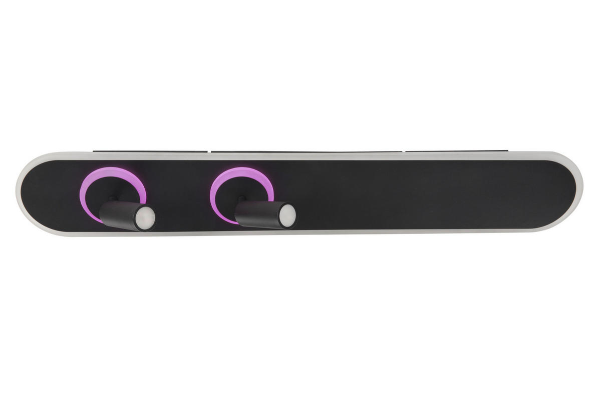 APLICĂ DE PERETE CU LED - Trend, plastic/metal (90/15/12cm) - Novel