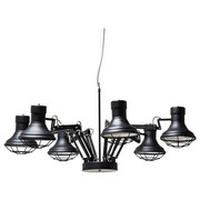 HÄNGELEUCHTE - Schwarz, Trend, Metall (110/60/110cm) - Kare-Design