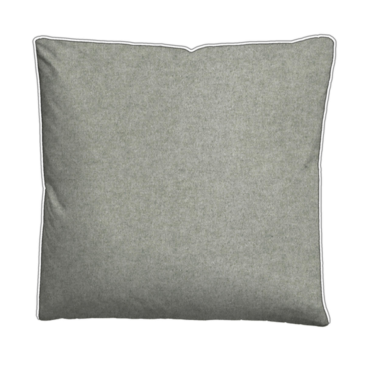 BETTWÄSCHE Flanell 155/220 cm  - Dunkelgrün/Hellgrau, Design, Textil (155/220cm) - Novel