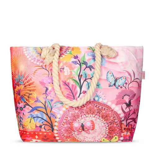 STRANDTASCHE - Multicolor, Trend, Textil (43/60cm)