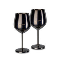 KOZAREC ZA VINO   500 ml - črna/visoki sijaj, Basics, kovina (9,3/4,5/21cm) - Echtwerk