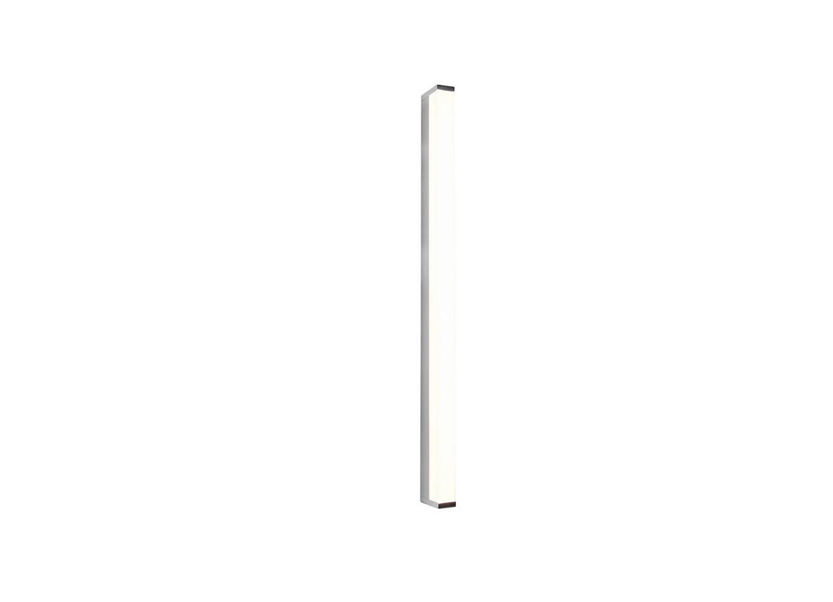 BADEZIMMER-WANDLEUCHTE   - Chromfarben/Weiß, Basics, Kunststoff/Metall (3,8/80,0/7,9cm) - Trio Leuchten