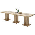ESSTISCH in Holz 300/120/76 cm - Wildeiche, KONVENTIONELL, Holz (300/120/76cm) - Landscape