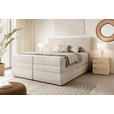 BOXSPRINGBETT 160/200 cm  in Beige  - Beige/Schwarz, Design, Kunststoff/Textil (160/200cm) - Esposa