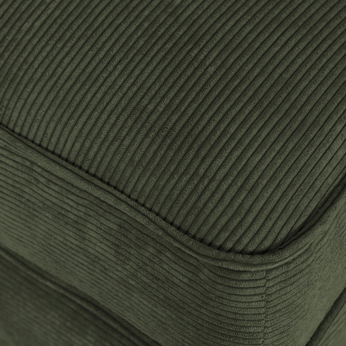 HOCKER in Textil Grün  - Buchefarben/Grün, Design, Holz/Textil (93/47/65cm) - MID.YOU