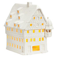 DEKOHAUS  - Weiß, Basics, Keramik (13/18/13cm)