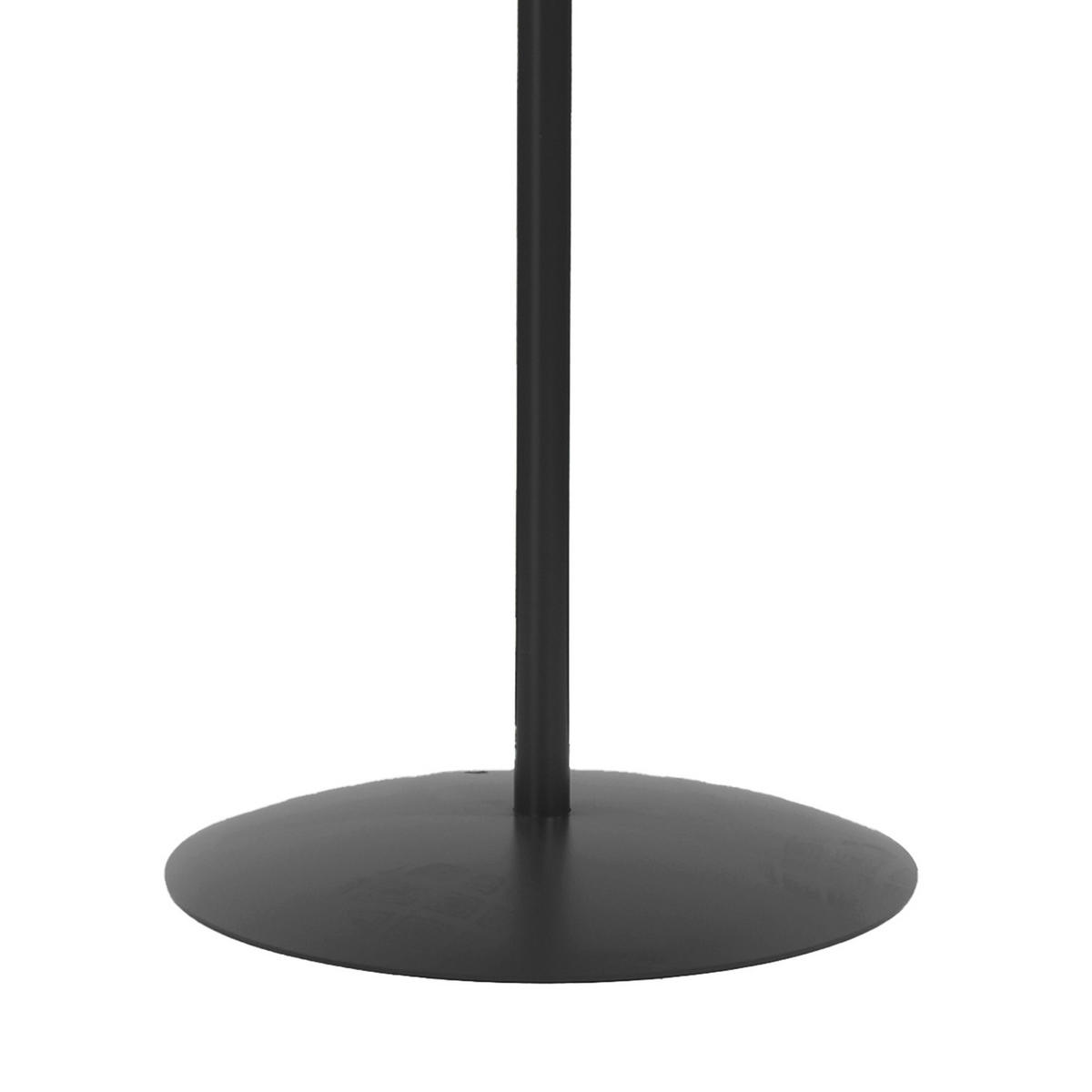 STOJACIA LAMPA, 30/170 cm  - čierna, Design, kov (30/170cm)