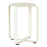 DEKOSÄULE - Weiß, Basics, Metall (23/27/23cm)