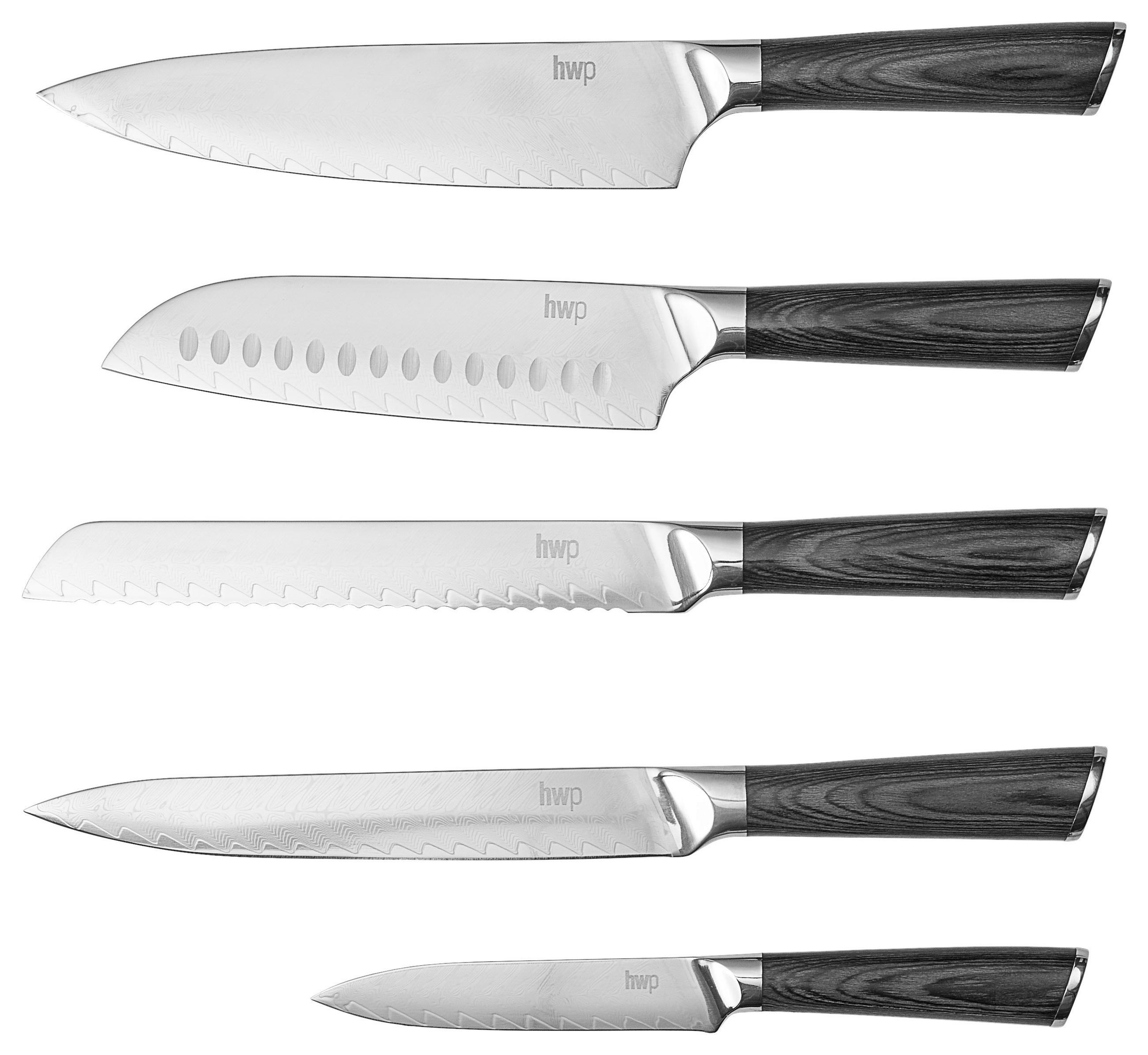ALLZWECKMESSER 24 cm  - Edelstahlfarben, Basics, Holz/Metall (24cm) - Homeware Profession.