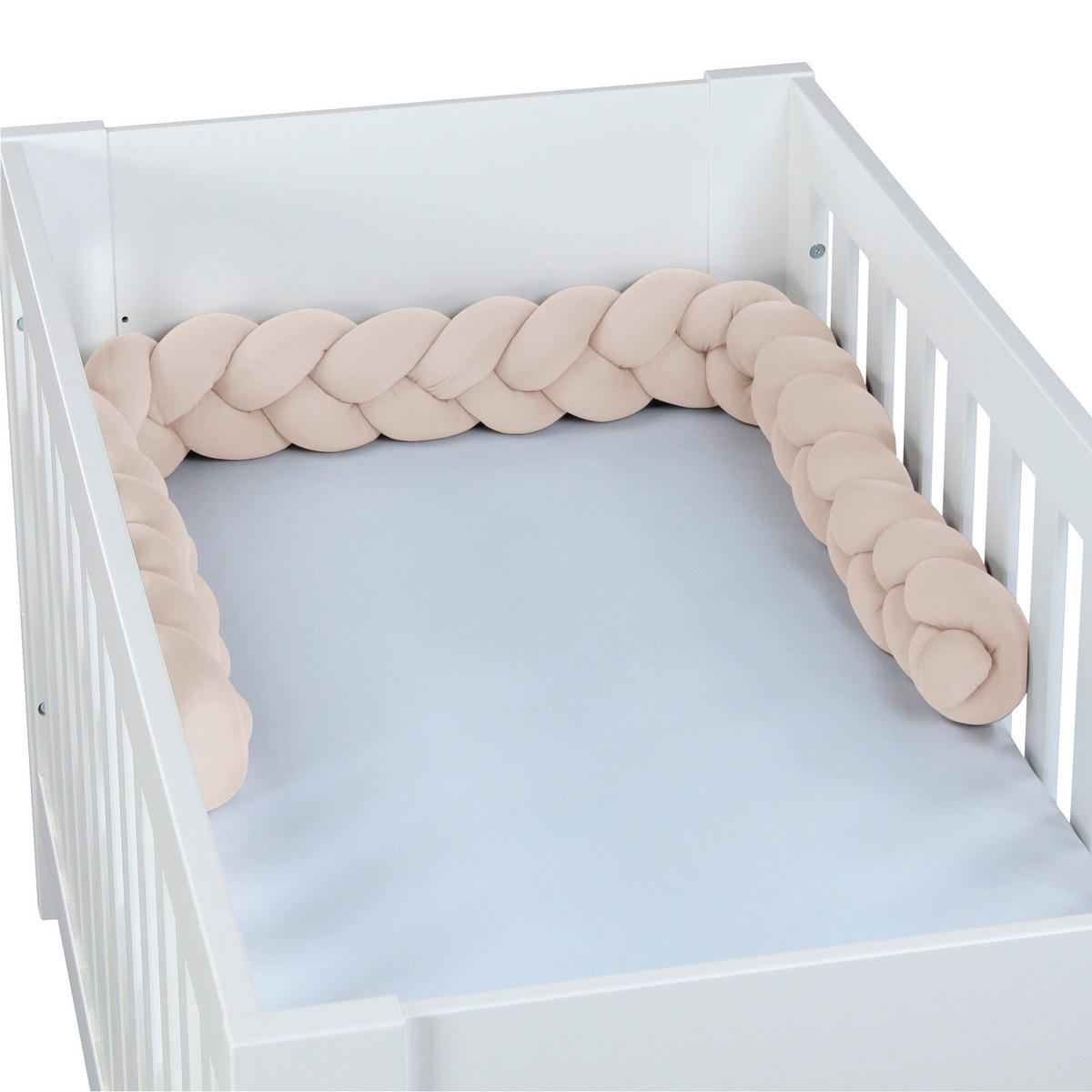 NESTCHENSCHLANGE  200/13/13 cm   - Creme, Basics, Textil (200/13/13cm) - Babybay