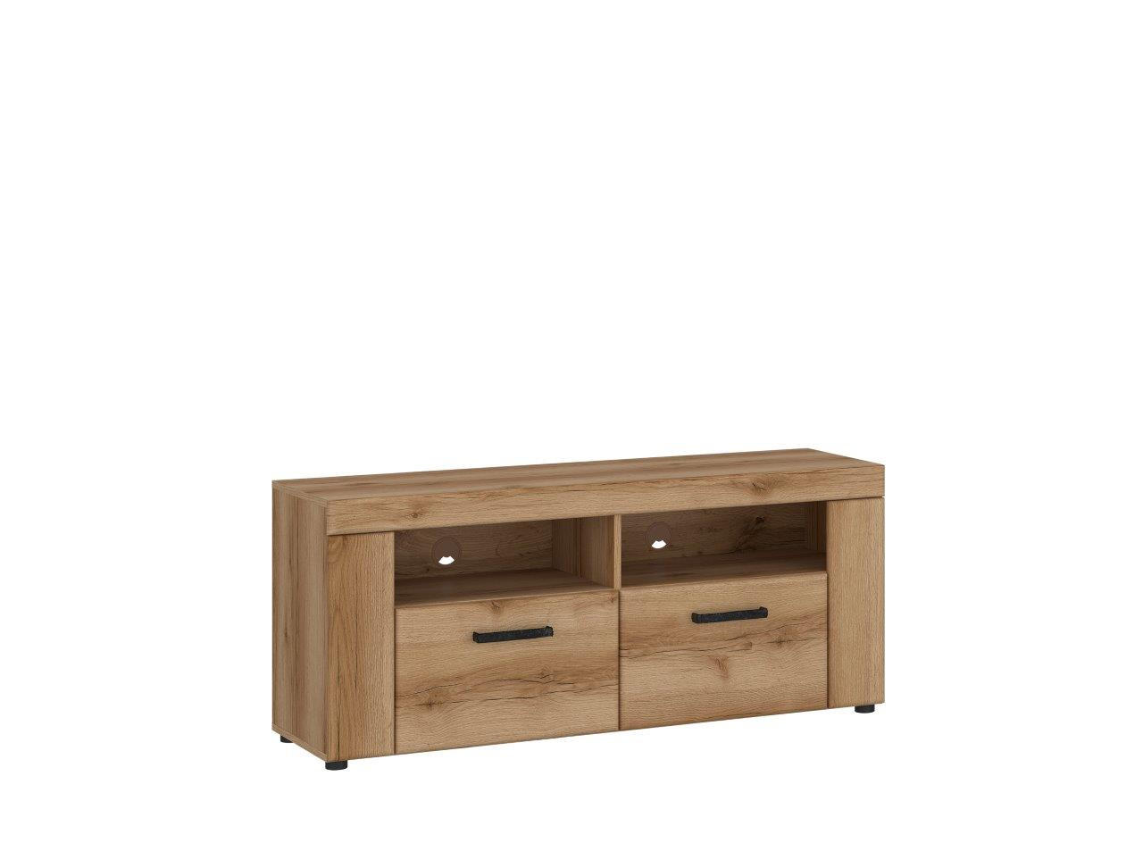 Lowboard Cortina Eichefarben Dekor B: 127,6 Cm