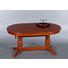 COUCHTISCH furniert, massiv oval Kirschbaumfarben - Kirschbaumfarben/Weiß, Design, Holz (120-160/75/56-72cm) - Landscape COUCHTISCH furniert, massiv oval Kirschbaumfarben - Kirschbaumfarben/Weiß, Design, Holz (120-160/75/56-72cm) - Landscape
