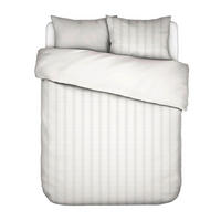 BETTWÄSCHE Zinnia Satin, Seersucker 200/200 cm  - Weiß, KONVENTIONELL, Textil (200/200cm) - Essenza