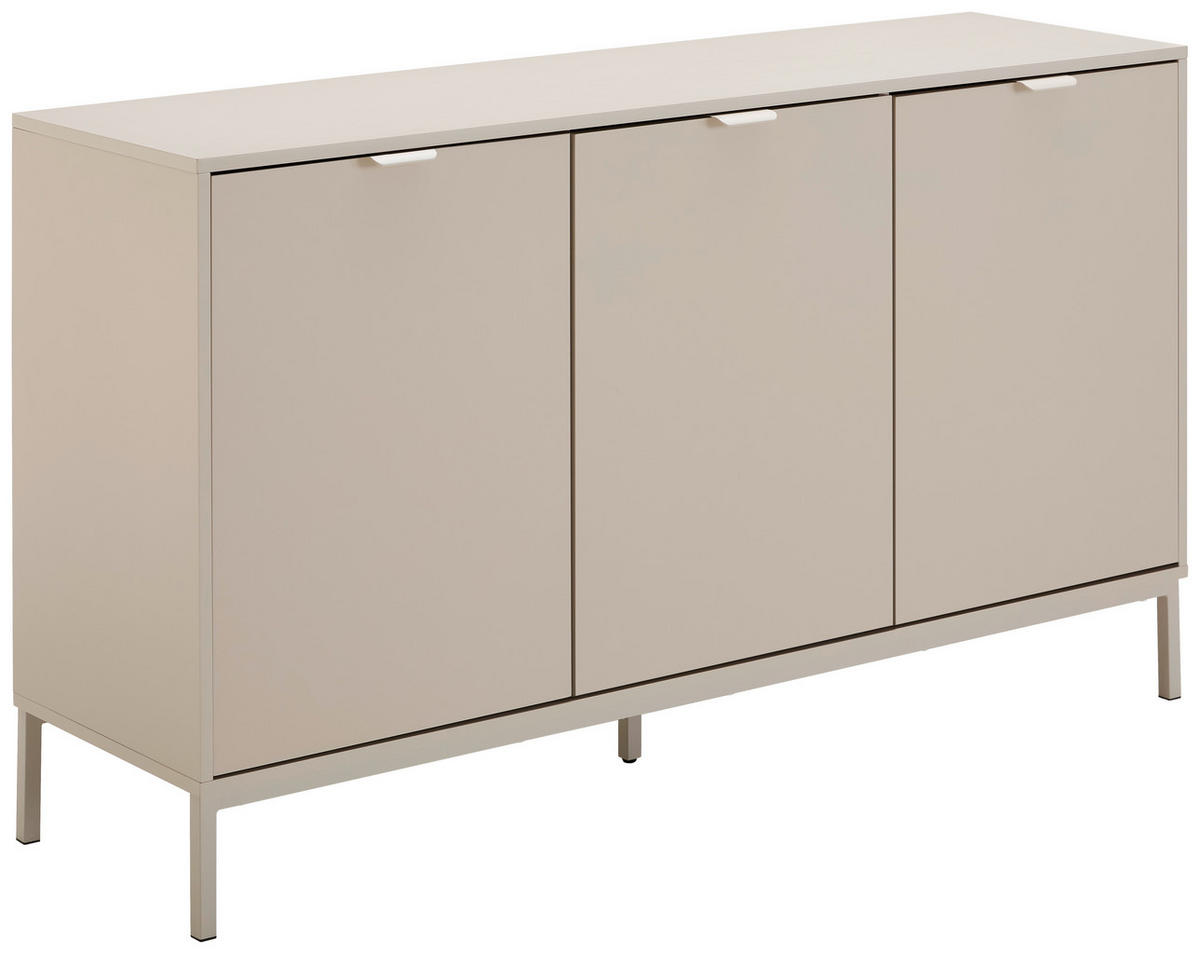 SIDEBOARD  140/80/40 cm  - Kaschmir, Design, Holzwerkstoff/Metall (140/80/40cm) - MID.YOU