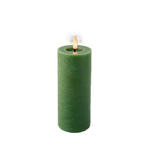 LED-KERZE 7/19 cm  - Dunkelgrün, Basics, Kunststoff/Paraffin (7/19cm) - Ambia Home