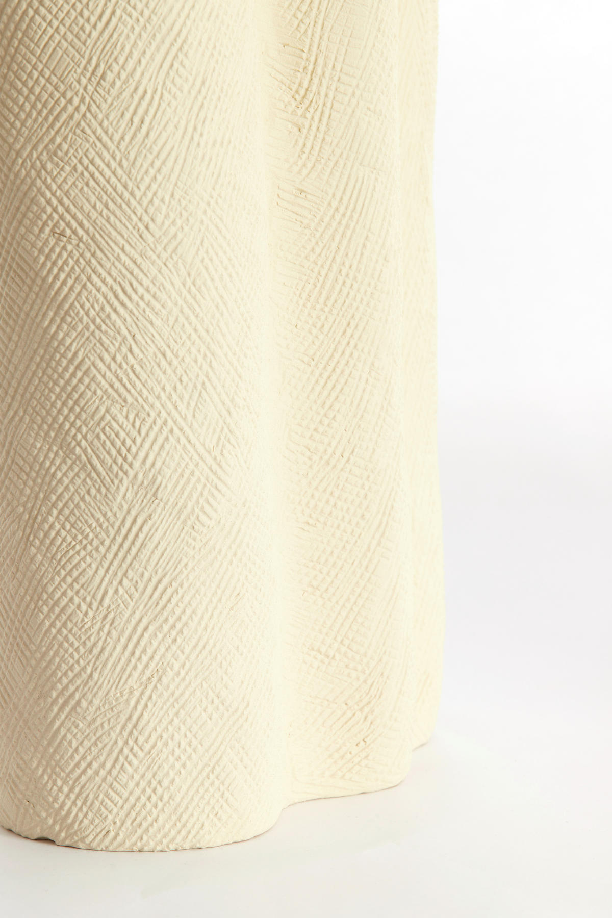 DEKOVASE  - Creme, Basics, Keramik (19,5/10,5/18,5cm) - Light & Living