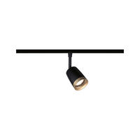 SCHIENENSYSTEM-STRAHLER 6,5/19,3 cm  - Schwarz, Design, Metall (6,5/19,3cm) - Paulmann