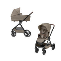 KOMBIKINDERWAGEN  Oxford+  Twillic Truffle  - Graubraun, Basics, Textil (58/110/95.5cm) - Maxi-Cosi