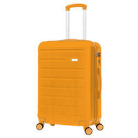 REISEKOFFER Orange  - Orange, Design, Kunststoff/Textil (56/35/20cm) - Novel