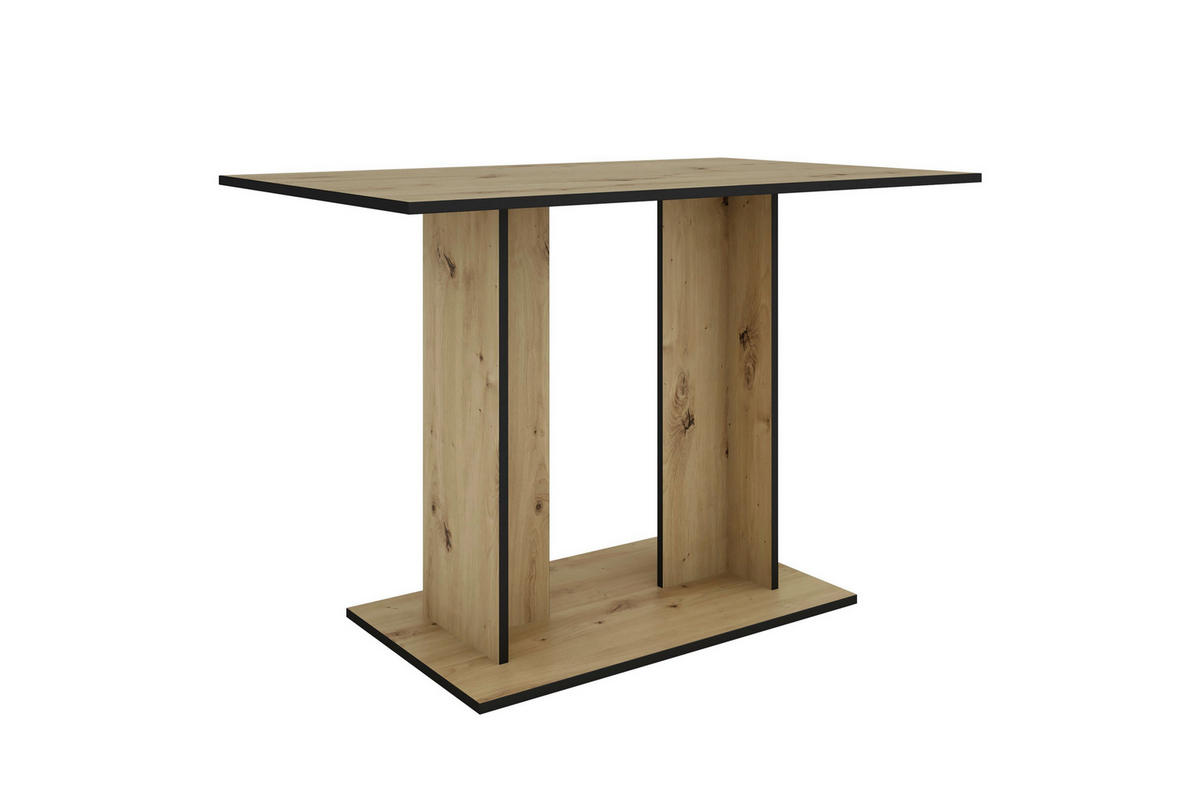 ESSTISCH 110/70/75 cm Nachbildung  Holzwerkstoff rechteckig Eiche Artisan  - Eiche Artisan, MODERN, Holzwerkstoff (110/70/75cm) - MID.YOU