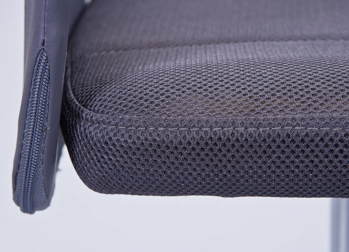 JUGENDDREHSTUHL - Chromfarben/Grau, Modern, Kunststoff/Textil (43/88/56cm) - MID.YOU