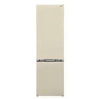 KÜHL-GEFRIER-KOMBINATION 54/180/59,5 cm SJ-FBB05DTXJD-EU  - Creme, Trend, Metall (54/180/59,5cm) - Sharp