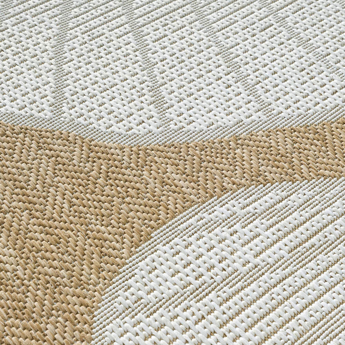 OUTDOORTEPPICH für Terrasse und Balkon 280/380 cm Regina Shell Naturfarben  - Naturfarben, Design, Textil (280/380cm) - Ambia Garden