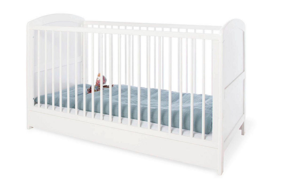 BABYZIMMER PINOLINO LAURA  - Weiß, Trend, Holzwerkstoff - Pinolino