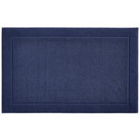 FÜRDŐSZOBASZŐNYEG  60/100 cm  sötétkék   - sötétkék, Basics, textil (60/100cm) - Bio:Vio