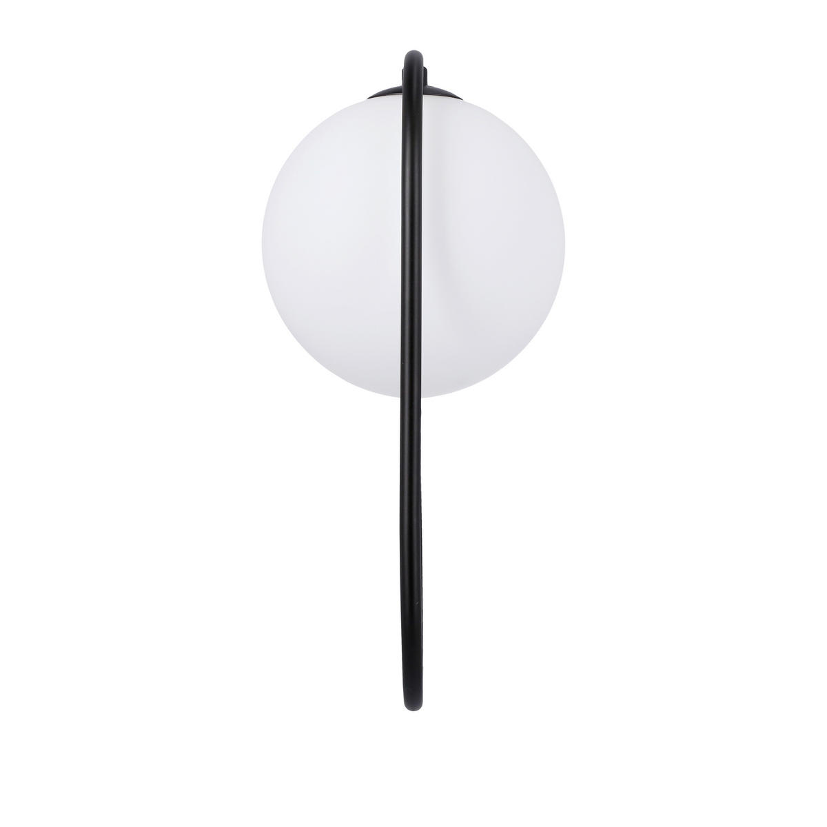 WANDLEUCHTE 22/15/32 cm   - Schwarz/Weiß, Design, Metall (22/15/32cm)