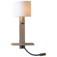 NÁSTENNÉ SVIETIDLO, 23,6/22/52 cm - biela, Design, textil (23,6/22/52cm) - It's about Romi