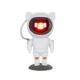 LED-DEKOLEUCHTE Astronaut 12/13/23 cm  - Weiß/Grau, Design, Kunststoff (12/13/23cm) - Novel