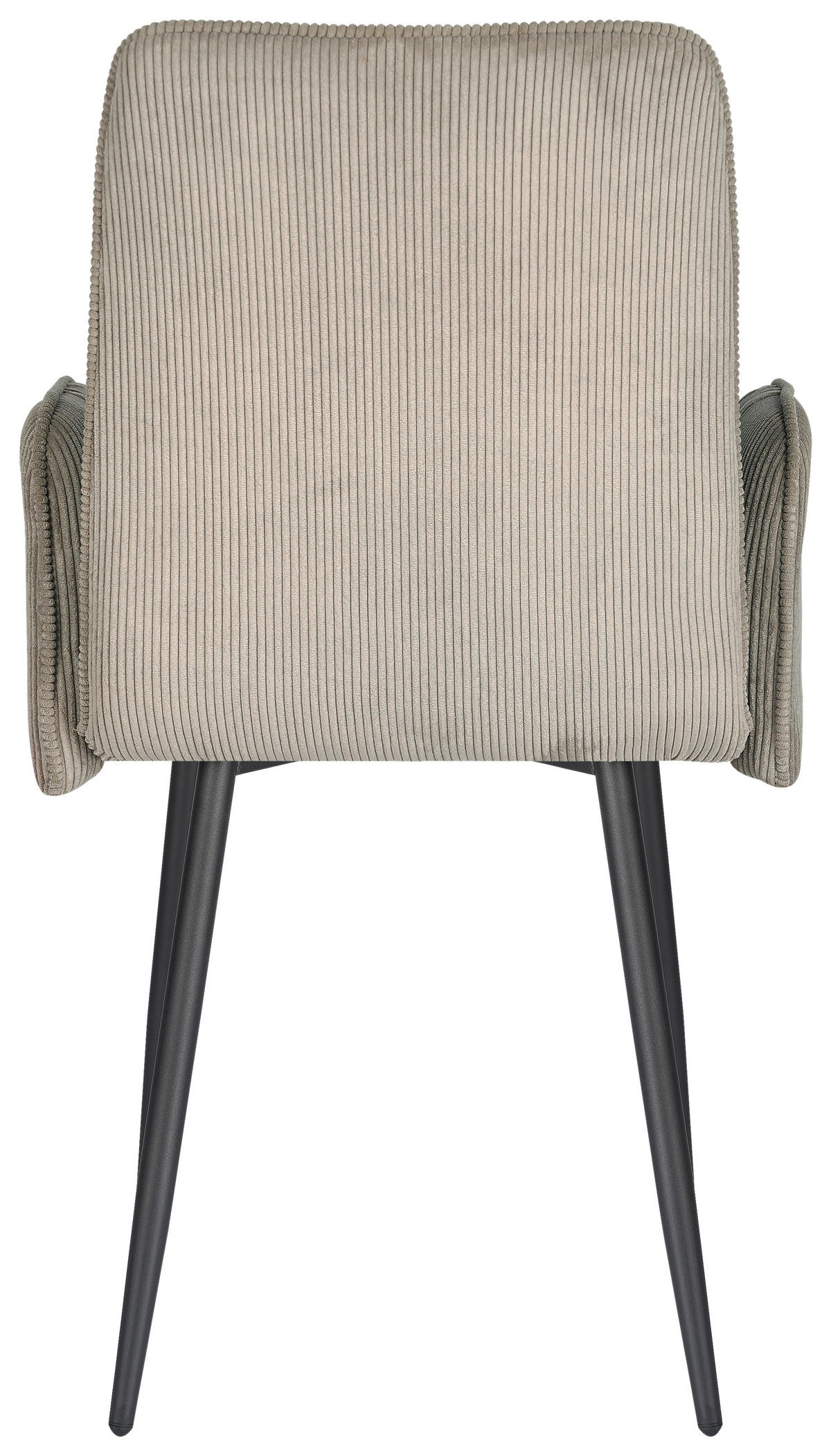 NASLANJAČ, kovina, tekstil rjava, črna  - črna/rjava, Design, kovina/tekstil (58/90/62cm) - Stylife