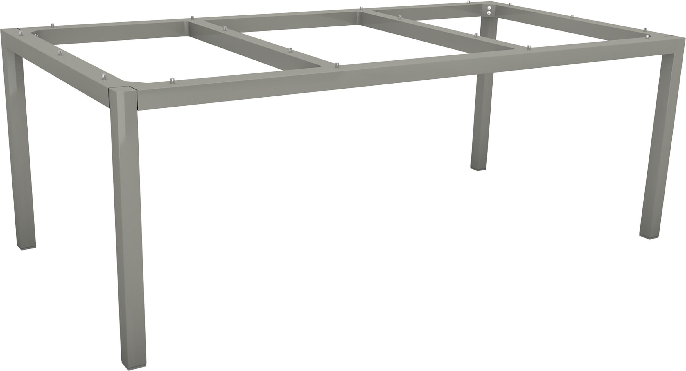 TISCHGESTELL 200/100/72 cm Metall  - Alufarben, Design, Metall (200/100/72cm) - Stern