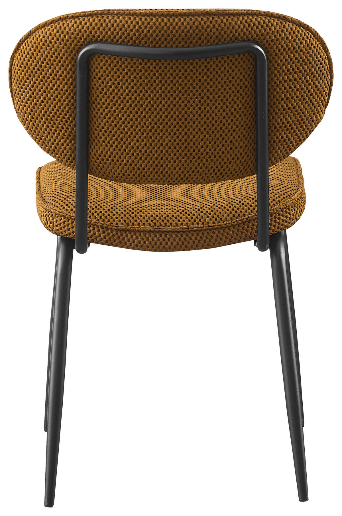STOL, kovina, tekstil rumena, črna  - rumena/črna, Konvencionalno, kovina/tekstil (45/85/46cm) - Boxxx