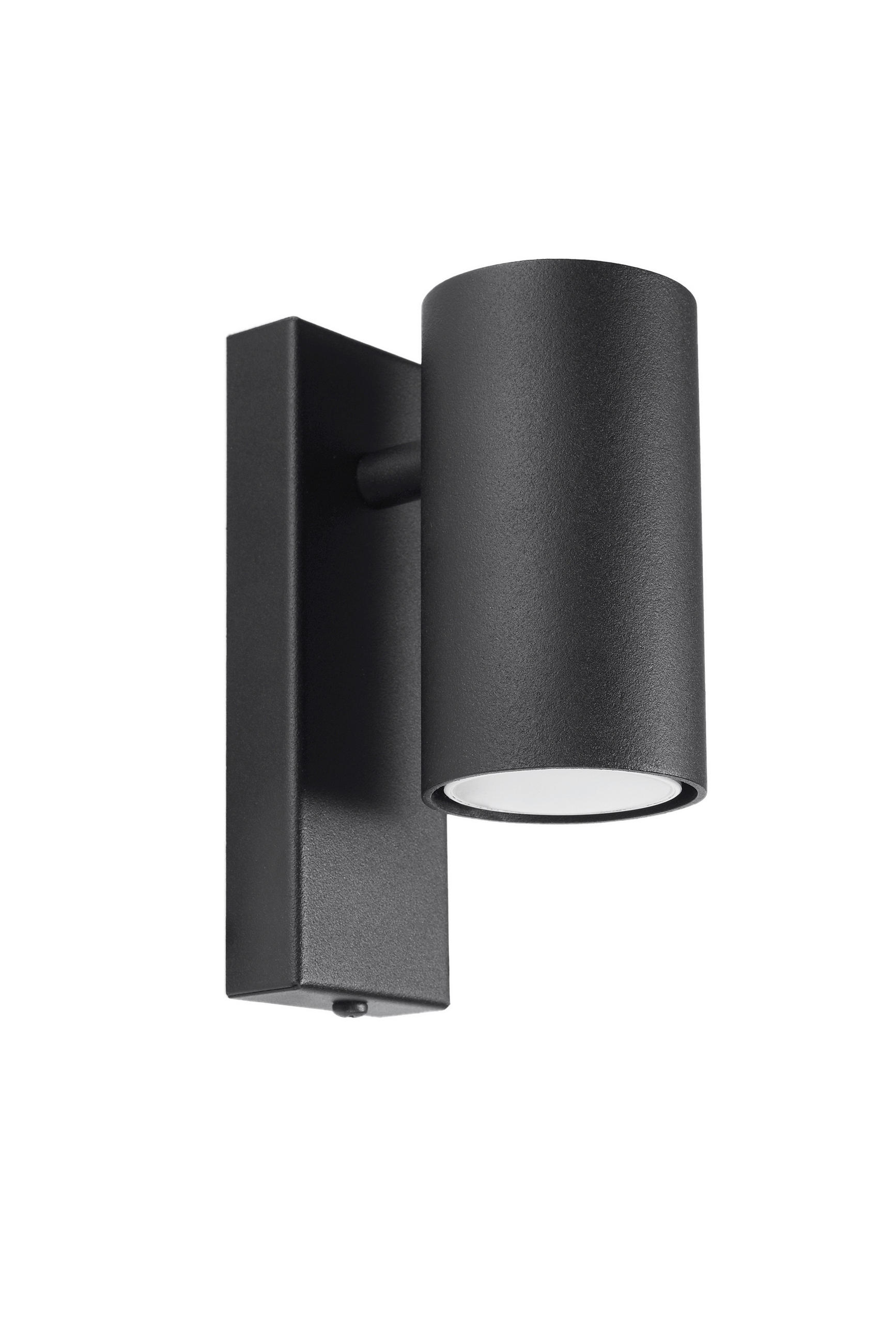 WANDLEUCHTE UTTI 6/10/15 cm   - Schwarz, KONVENTIONELL, Metall (6/10/15cm)