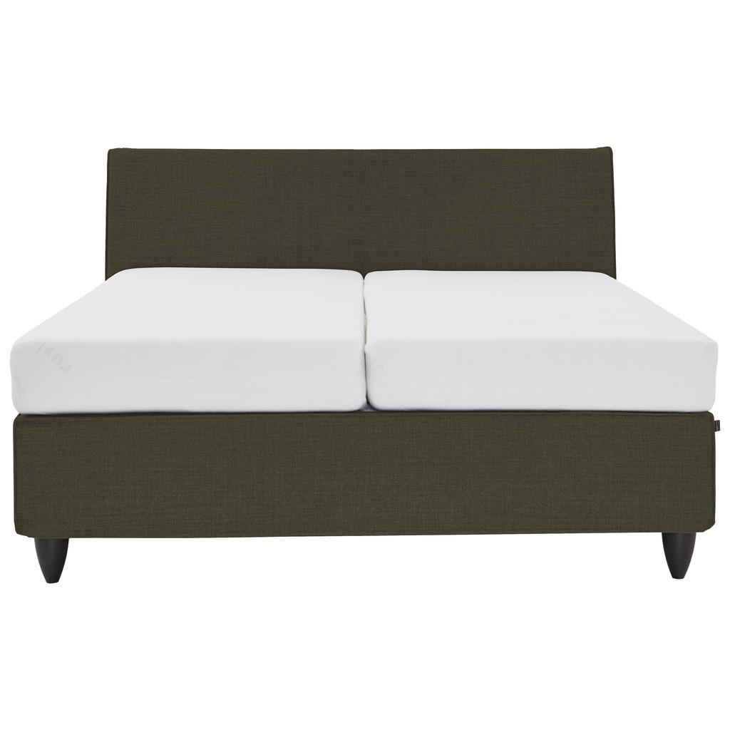Thumbnail - RUF Betten Boxspringbett, Braun, Textil, H3, Höhe ca. 26 cm, 160x200 cm, Blauer Engel, Goldenes M, Made in Germany, Oeko...