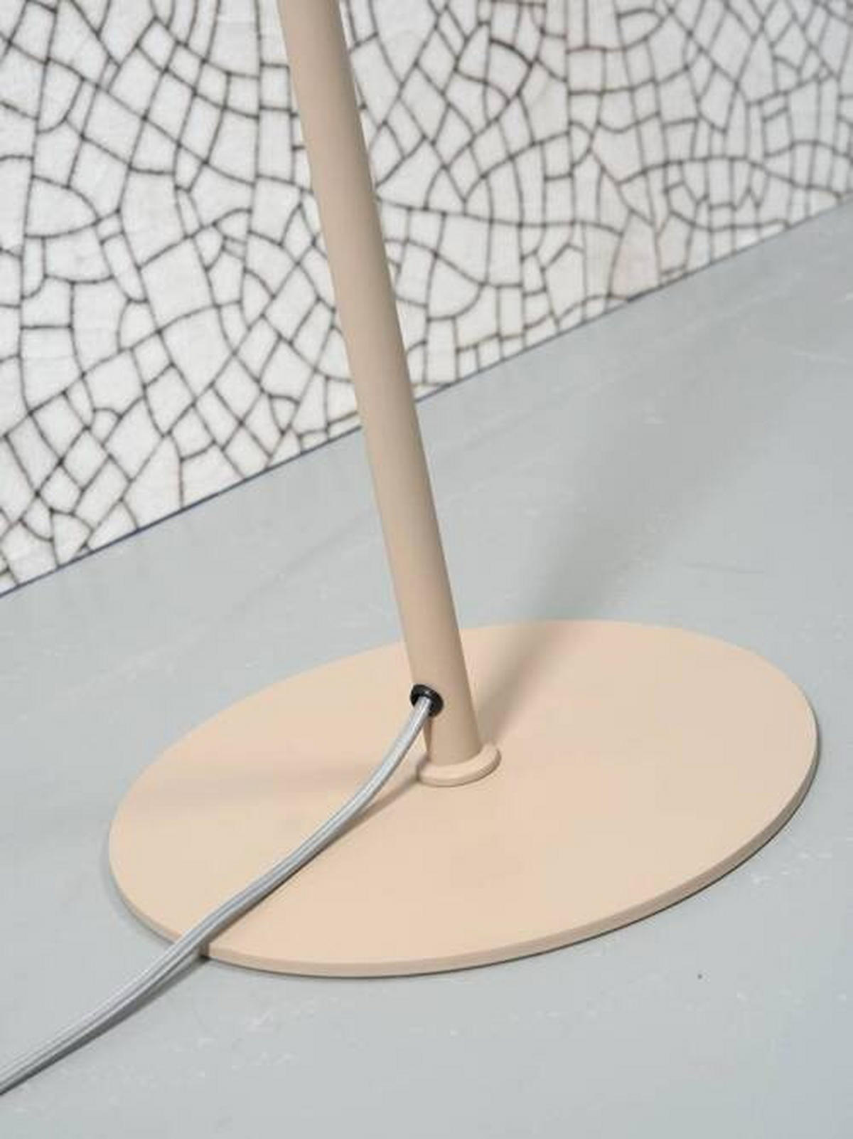 LAMPADAIRE - Sandfarben/Schwarz, Design, Metall (17/141/17cm) - It's about Romi