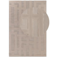 WEBTEPPICH 160/235 cm Perles Creme, Beige  - Beige/Creme, Design, Kunststoff (160/235cm) - Elle Decoration