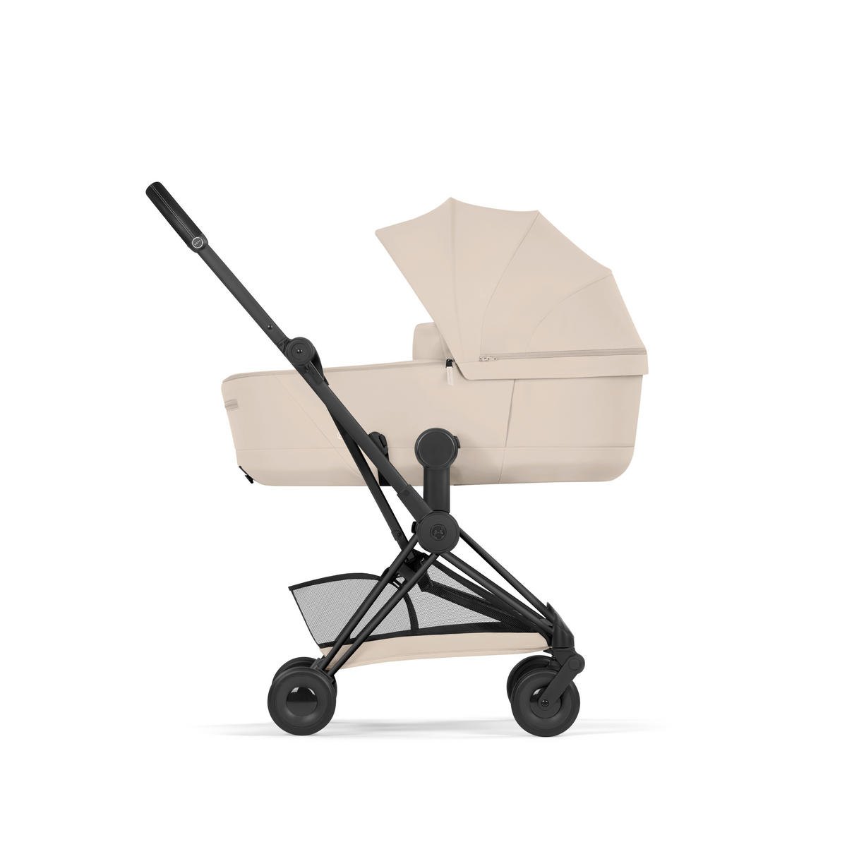 BUGGY COŸA Comfort Matt Black  - Beige/Schwarz, Basics, Kunststoff/Textil (79cm) - cybex PLATINUM